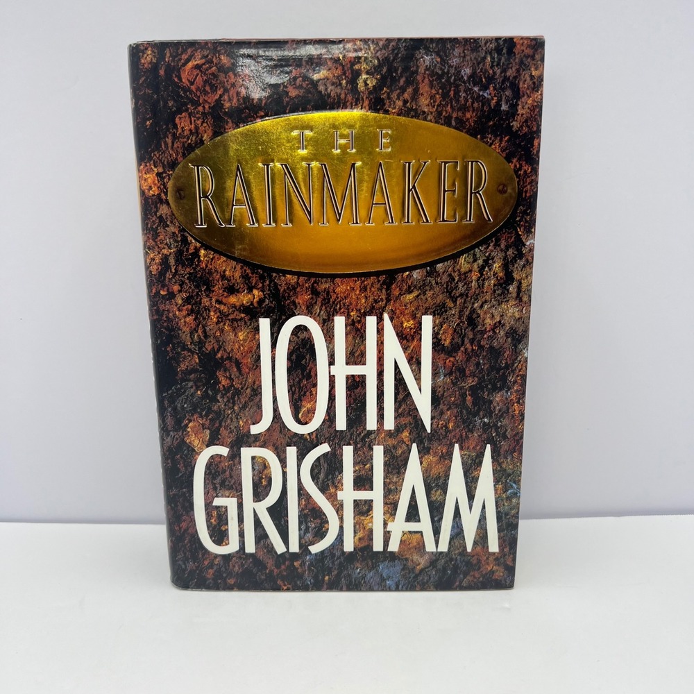 The‎ Rainmaker John Grisham Hardcover First Edition 1995 Legal Thriller w/ DJ